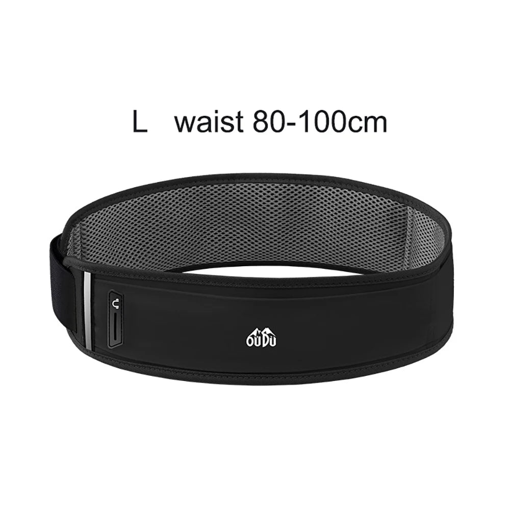 Running Belt Waist Bag with Water Bottle Women Sports Fanny Pack Men Phone Pouch Jogging Gym Bags Hydration Run Accessories