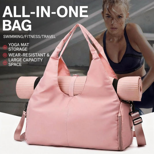 Yoga Mat Bag Gym Fitness Handbags  Training Sport Travel Gymtas Nylon Outdoor Sports  Leisure Travel Bag Outdoor Waterproof