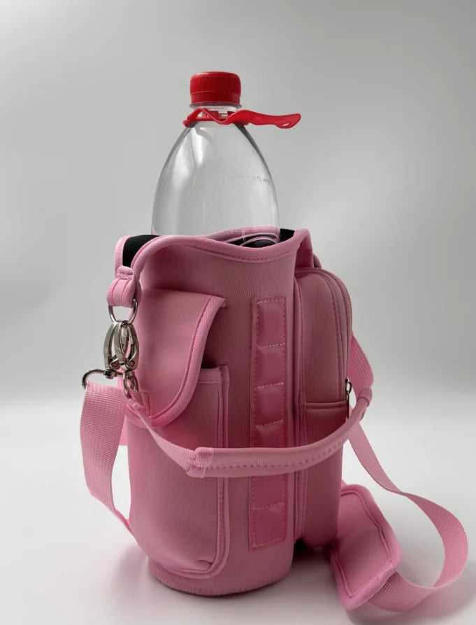 Magnetic Water Bottle Bag Strong Magnet Sports Water Cup Holder for Gym,Outdoor Activities, Ideal for Hiking, Running & Fitness