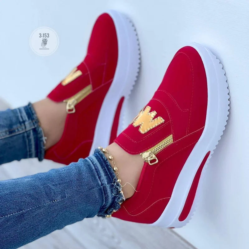 Women Sneakers Platform Casual Mesh Breathable Sport Design Vulcanized Shoes Fashion Female Footwear Zapatillas Mujer Shoes