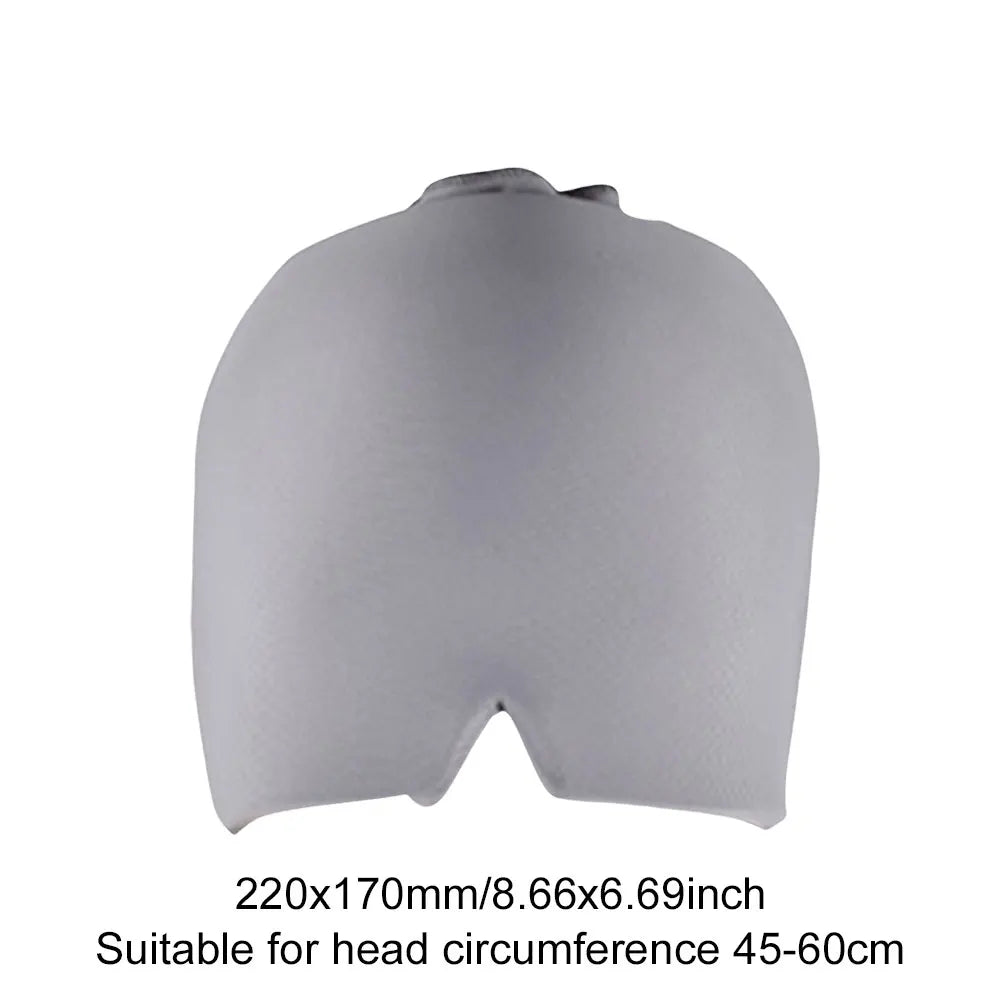 Migraine Relief Hat headache hat Gel Hot Cold Therapy Ice Cap For Relieve Pain Head Massage Cap Stress Relief Sleeping Eye Mask