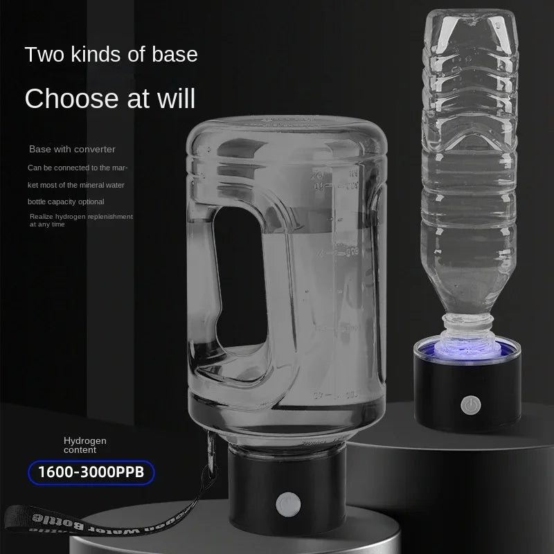 Hydrogen Water Bottle 1.5L Hydrogen Rich Portable Sports Water Bottle BPA Free Rich Molecular Hydrogen Water Generator