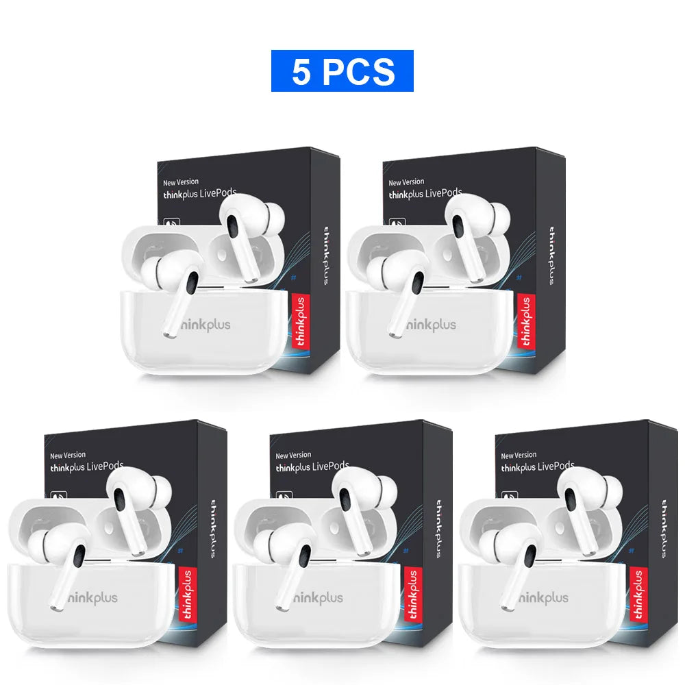 Original Thinkplus Wireless Bluetooth Earphones ANC Noise Reduction Earbuds HD Mic Call Gamer Headsets LED Touch Screen Control