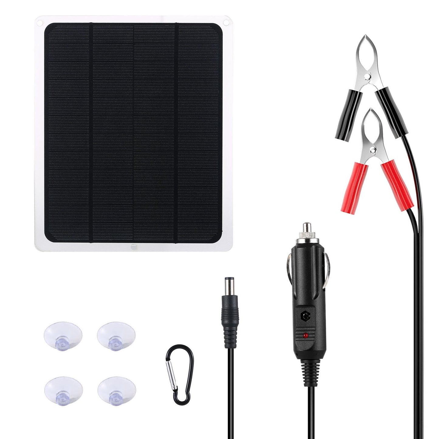 20W Solar Panel Kit For Outdoor Car Motorcycle Boat