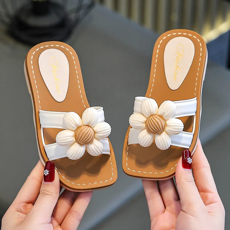 Children Slippers - Cartoon toddler slippers for girls and boys indoor, 2025 summer shoes for kids, 7 size can choose
