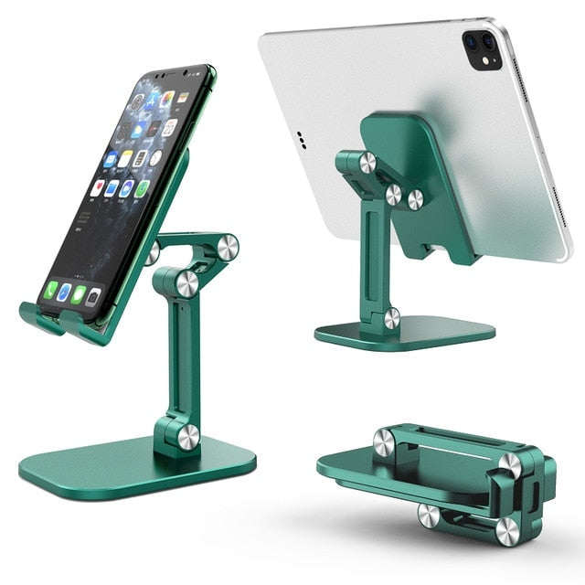 Three Sections Foldable Desk Mobile Phone Holder