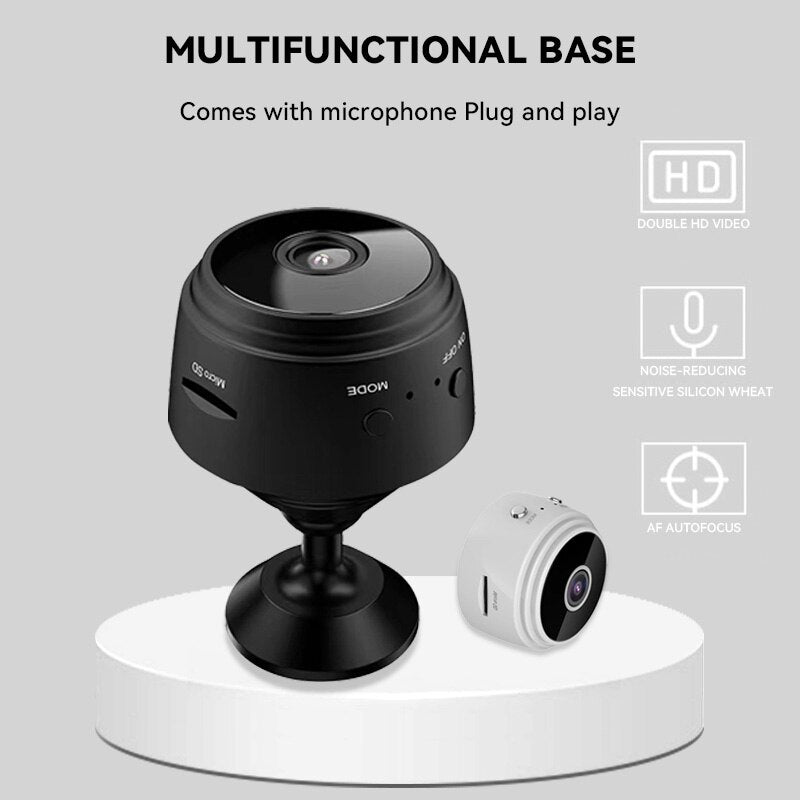 WiFi Mini Camera HD 1080p Wireless Video Recorder Voice Recorder Security Monitoring Camera Smart Home For Infants And Pets