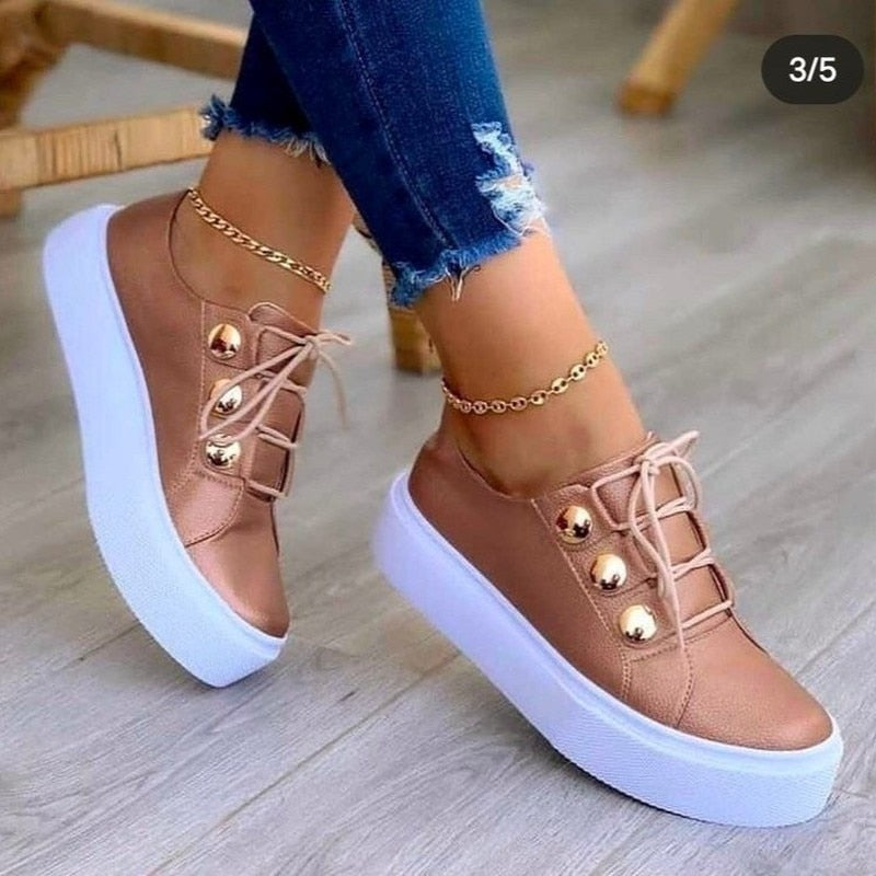 Women Fashion Spring Summer Canvas Sneakers