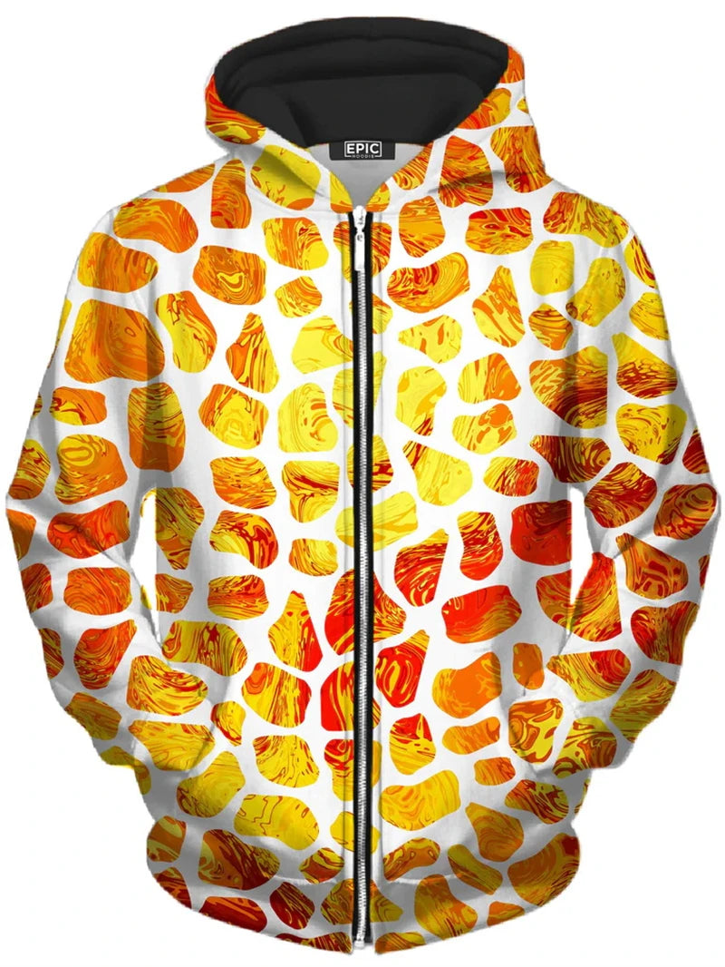 3d Print Casual Zip Up Hoodies Men Long Sleeve Animal Stripes Hip Hop Sweatshirt Autumn Streetwear Pattern Oversize Outdoor Coat