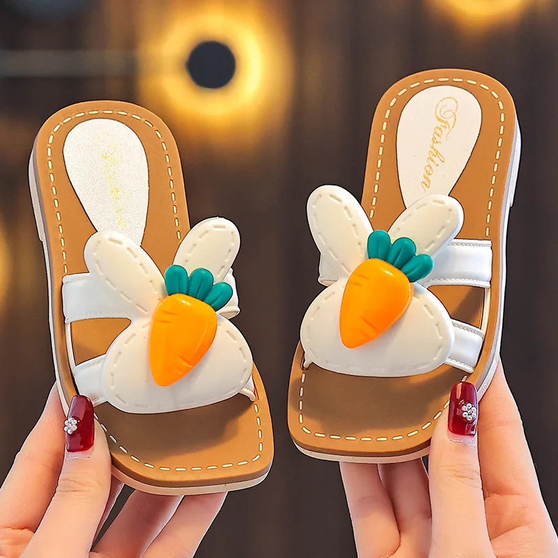 Children Slippers - Cartoon toddler slippers for girls and boys indoor, 2025 summer shoes for kids, 7 size can choose