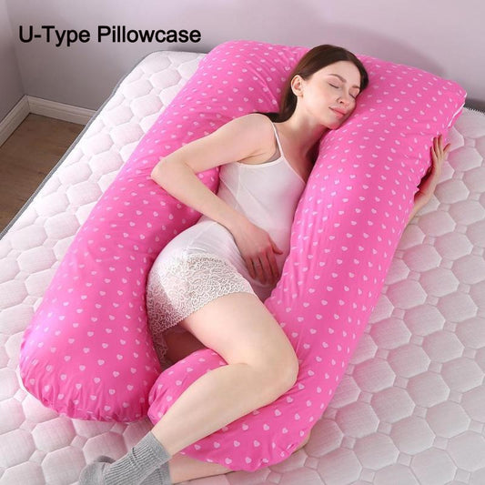 U-Type Sleeping Support Pillow For Pregnant Women