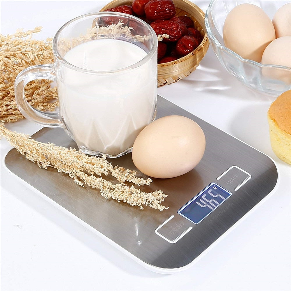 5kg/10kg Rechargeable Stainless Steel Electronic Scales