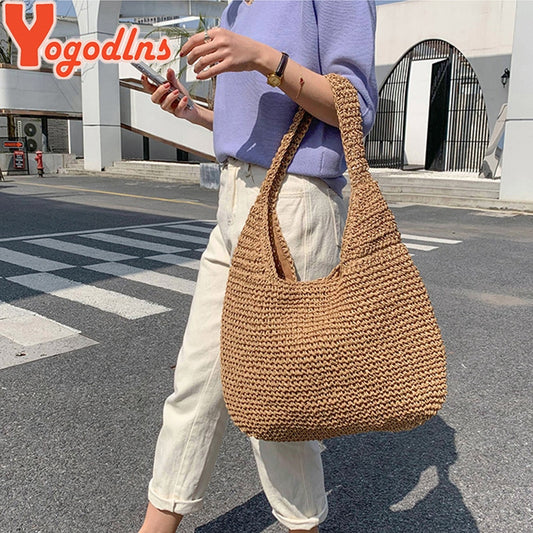 Summer Woven Straw Bag For Women