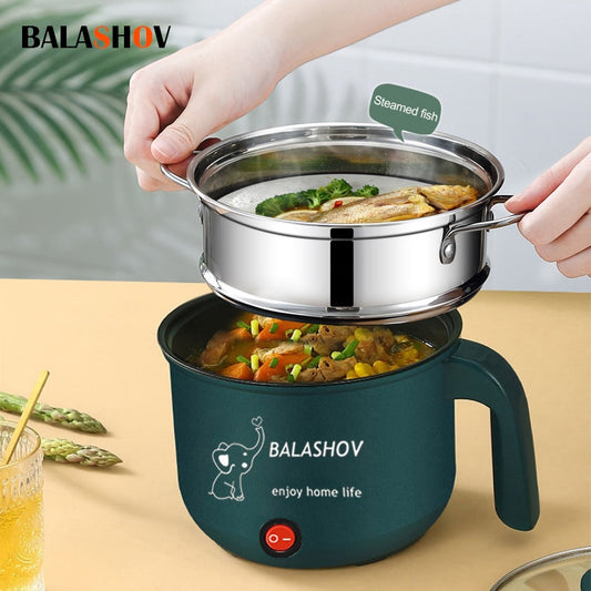 Hot Pot Single/Double Layer Multi Electric Rice Cooker Multifunction Non-stick Pan