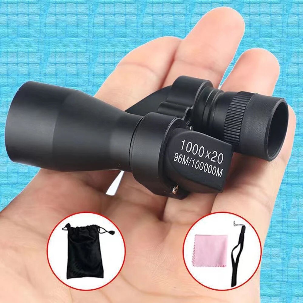 Portable HD Night Vision Mini Pocket Monocular Telescope High Magnification Zoom Outdoor Fishing Telescope for Hunting Camping